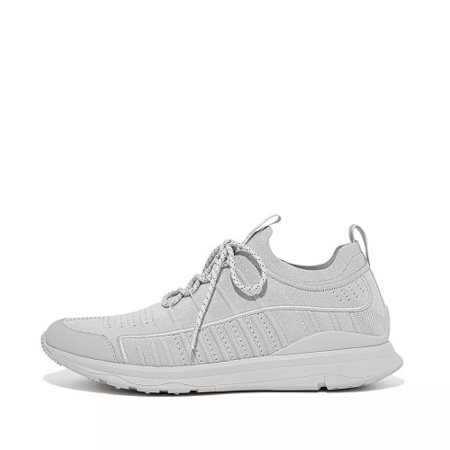 Fitflop VITAMIN FF Knit Men's Sneakers Light Grey | ZA-P-2341