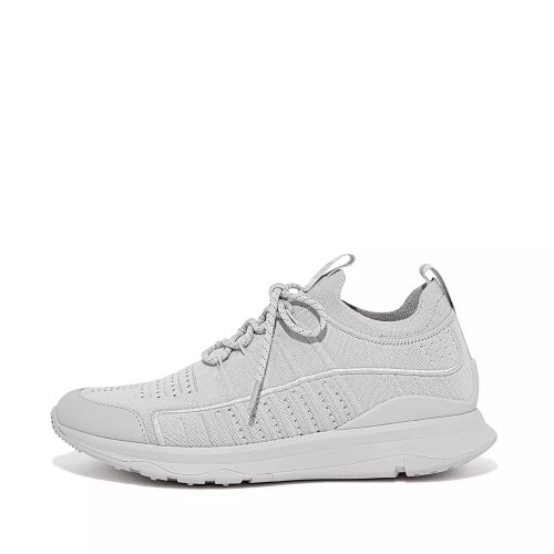 Fitflop VITAMIN FF Knit Women's Sneakers Light Grey | ZA-N-8651