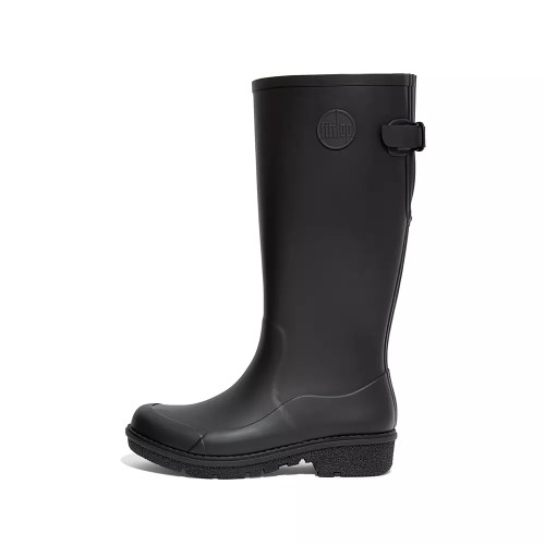 Fitflop WONDERWELLY Women's Rain Boots Black | ZA-F-8765