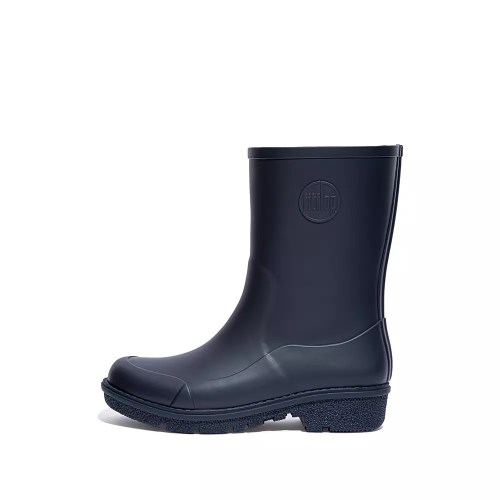 Fitflop WONDERWELLY Women's Rain Boots Navy | ZA-P-6459