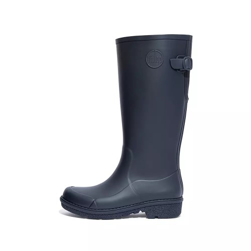 Fitflop WONDERWELLY Women's Rain Boots Navy | ZA-P-8379