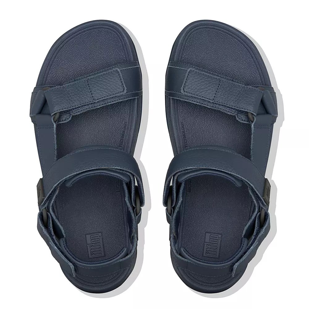 Fitflop RYKER Back-Strap Men's Sandals Navy | ZA-V-1973