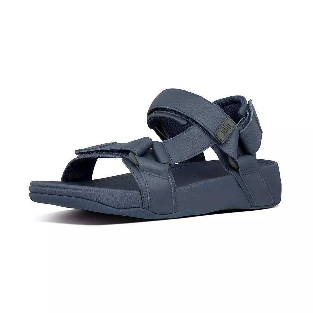 Fitflop RYKER Back-Strap Men's Sandals Navy | ZA-V-1973