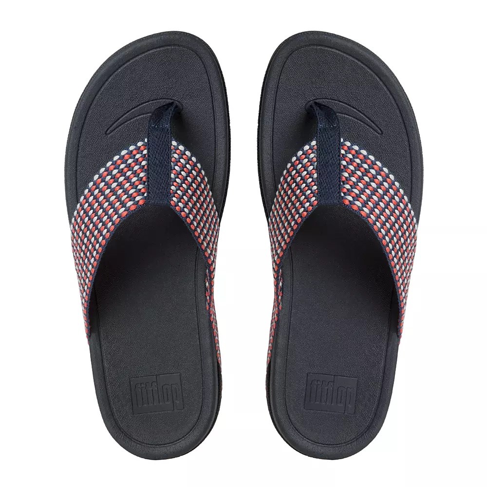 Fitflop SURFA Toe-Post Women's Sandals Multicolor / Black | ZA-I-6239