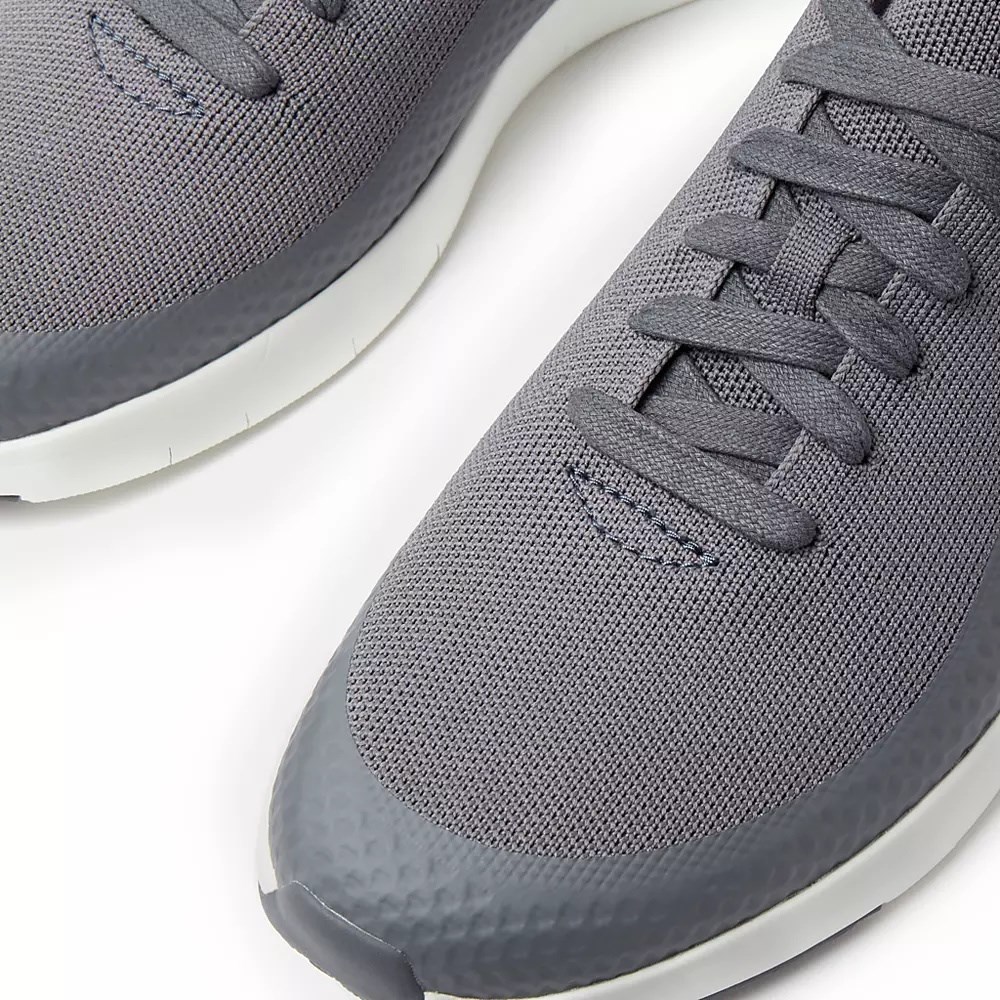 Fitflop UBERKNIT EVER Knit Men's Sneakers Grey | ZA-C-5241