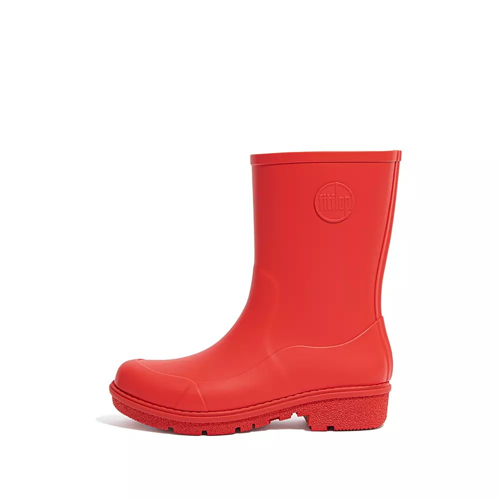 Fitflop WONDERWELLY Women\'s Rain Boots Red | ZA-G-0594