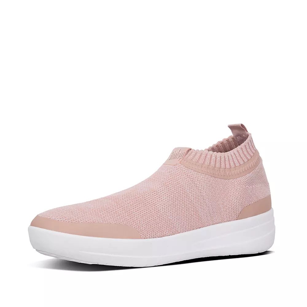 Fitflop ÜBERKNIT Women's Slip On Sneakers Pink | ZA-A-5493